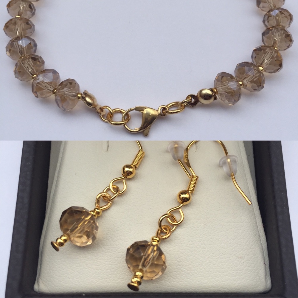 New Luxury Set faceted Glasses Beads